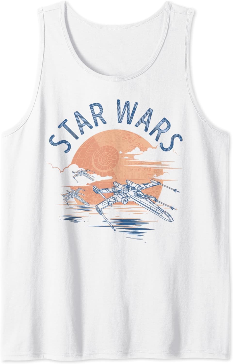 Star Wars X-Wing Sunset Tank Top