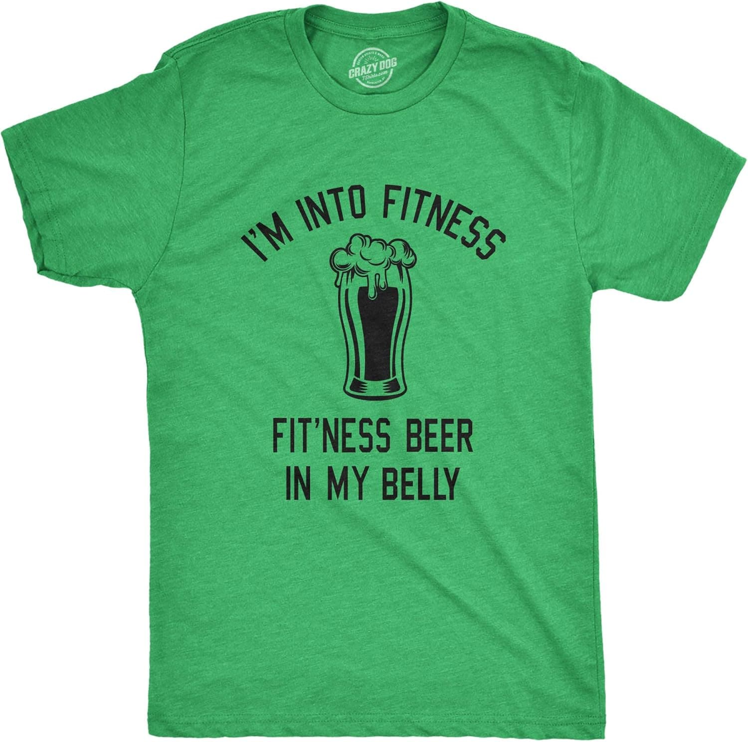 I'm Into Fitness This Beer in My Belly T Shirt - Image 1