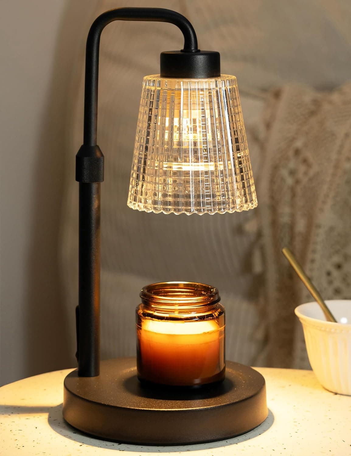 Dimmable Candle Warmer Lamp with Timer