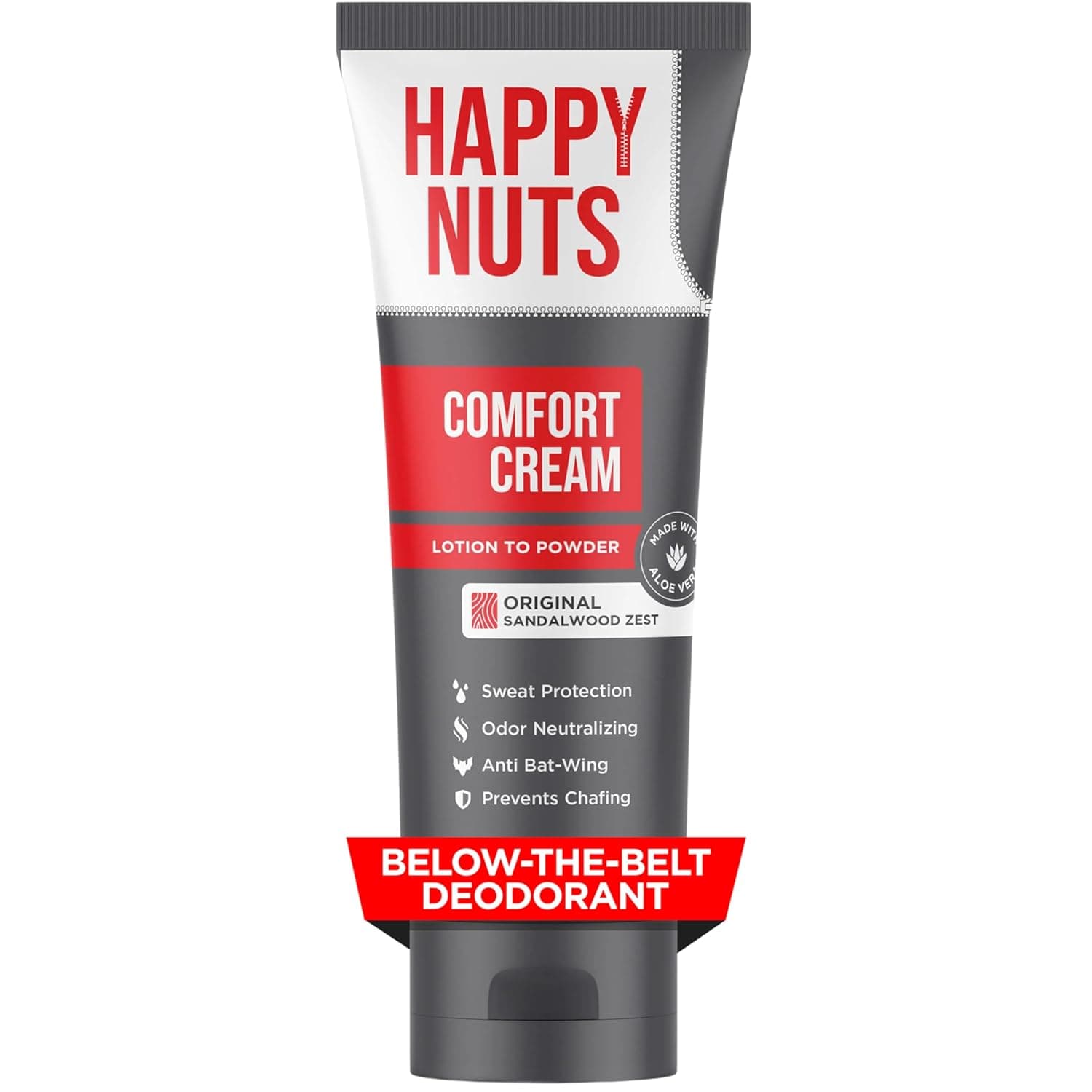 Happy Nuts Men's Comfort Cream Deodorant