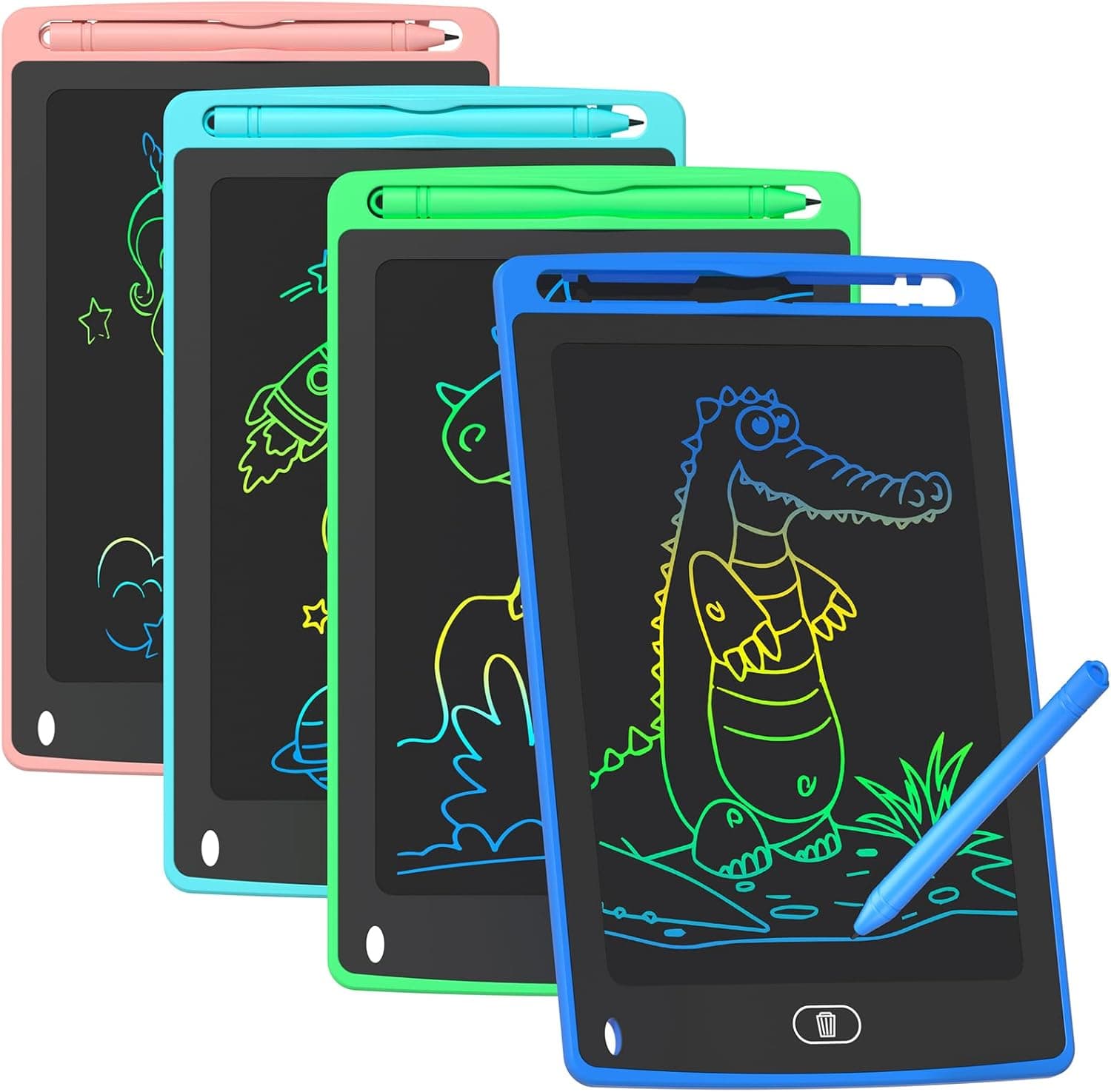 Colorful LCD Doodle Drawing Tablets for Kids