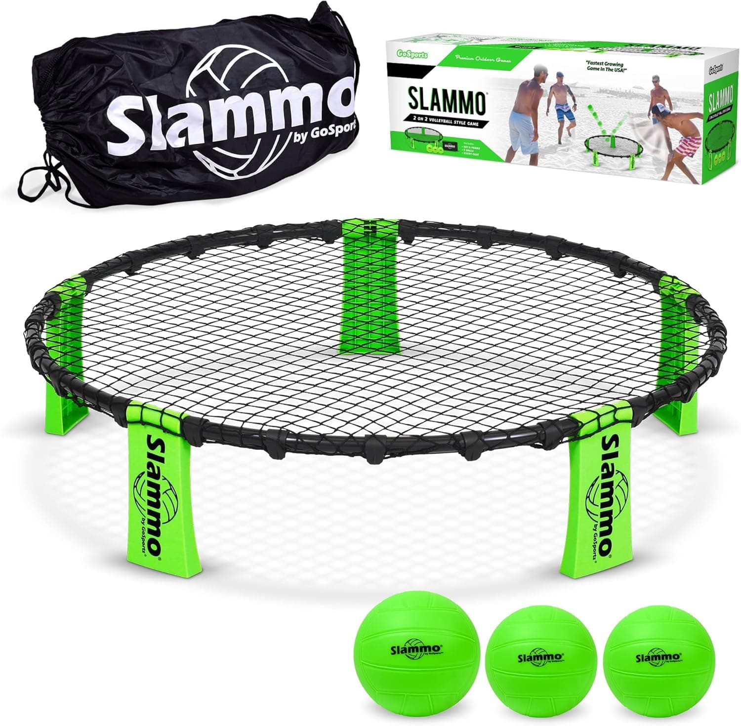Slammo Roundnet Outdoor Game Set - Image 1