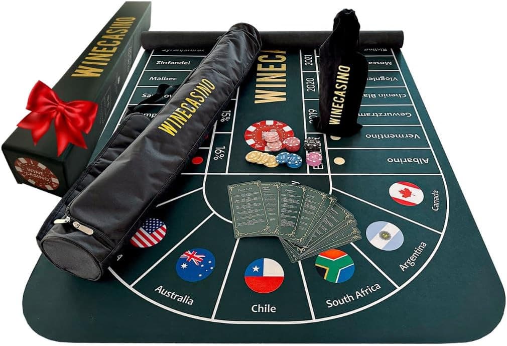 Wine Casino Blind Tasting Wine Game - Image 1