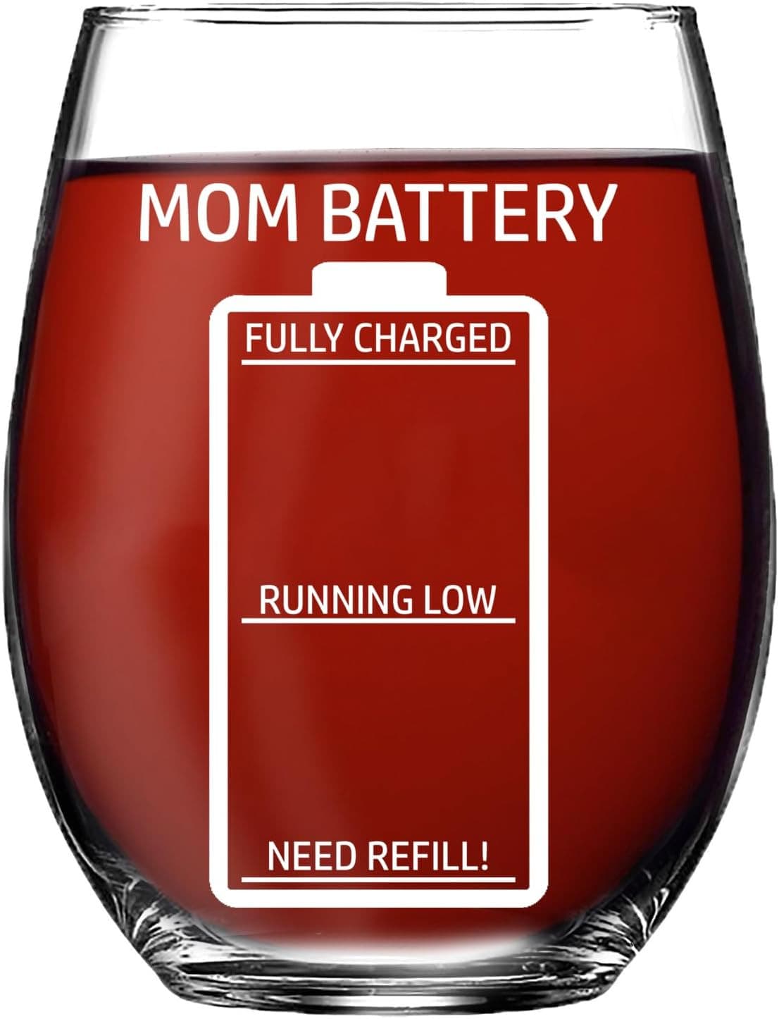Mom Wine Glass - 20oz Capacity