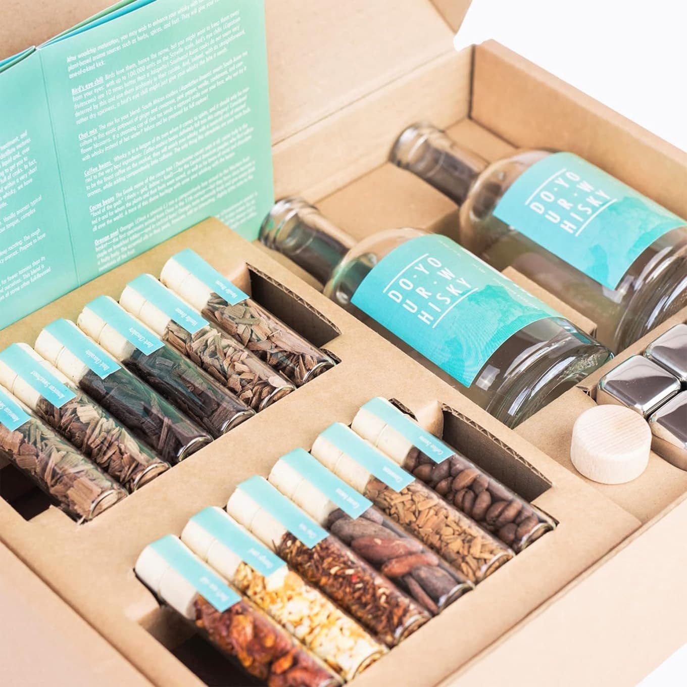 Whiskey Making Kit | 12 Woodchips & Botanicals